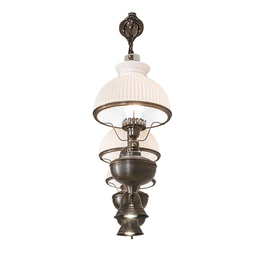 Meyda Tiffany 3 Light 48" Wide Linear Pendant