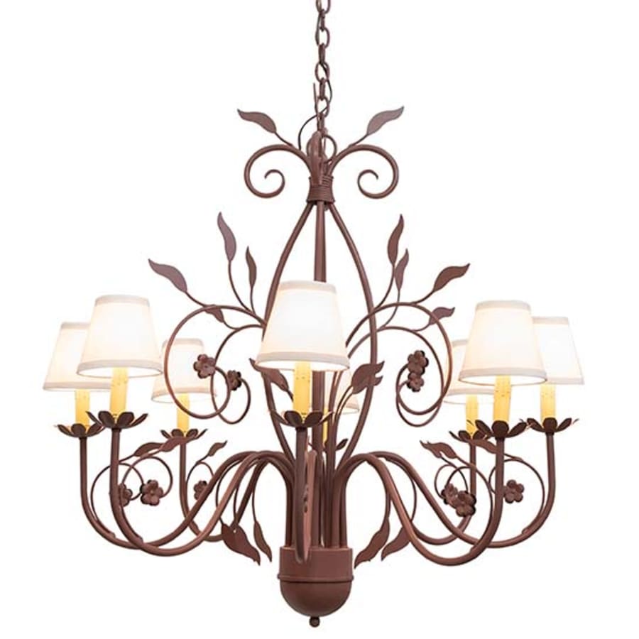 Meyda Tiffany Bordeaux 8 Light 37" Wide Chandelier