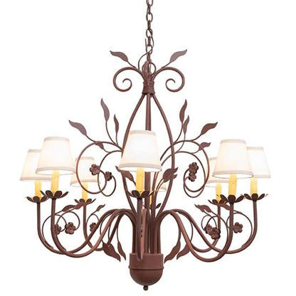Meyda Tiffany Bordeaux 8 Light 37" Wide Chandelier