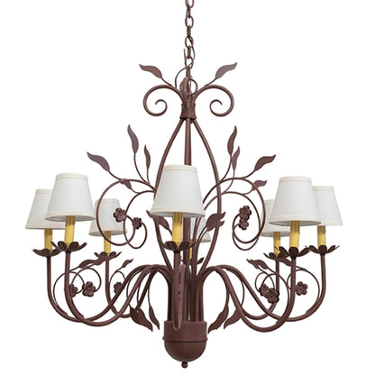 Meyda Tiffany Bordeaux 8 Light 37" Wide Chandelier