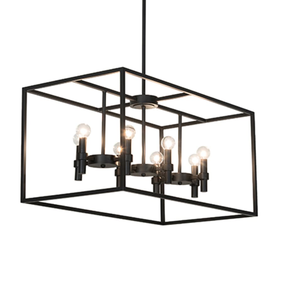 Meyda Tiffany 8 Light 32" Wide Linear Pendant