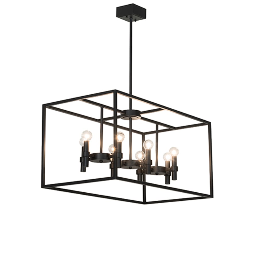 Meyda Tiffany 8 Light 32" Wide Linear Pendant