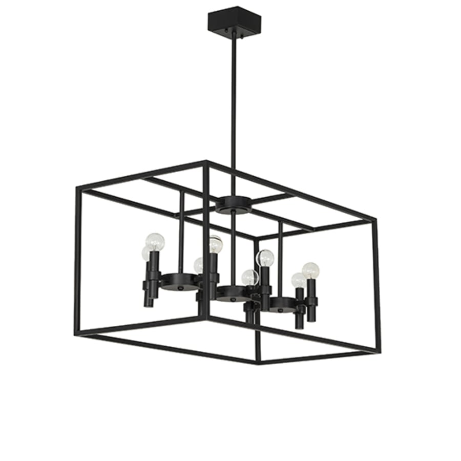 Meyda Tiffany 8 Light 32" Wide Linear Pendant