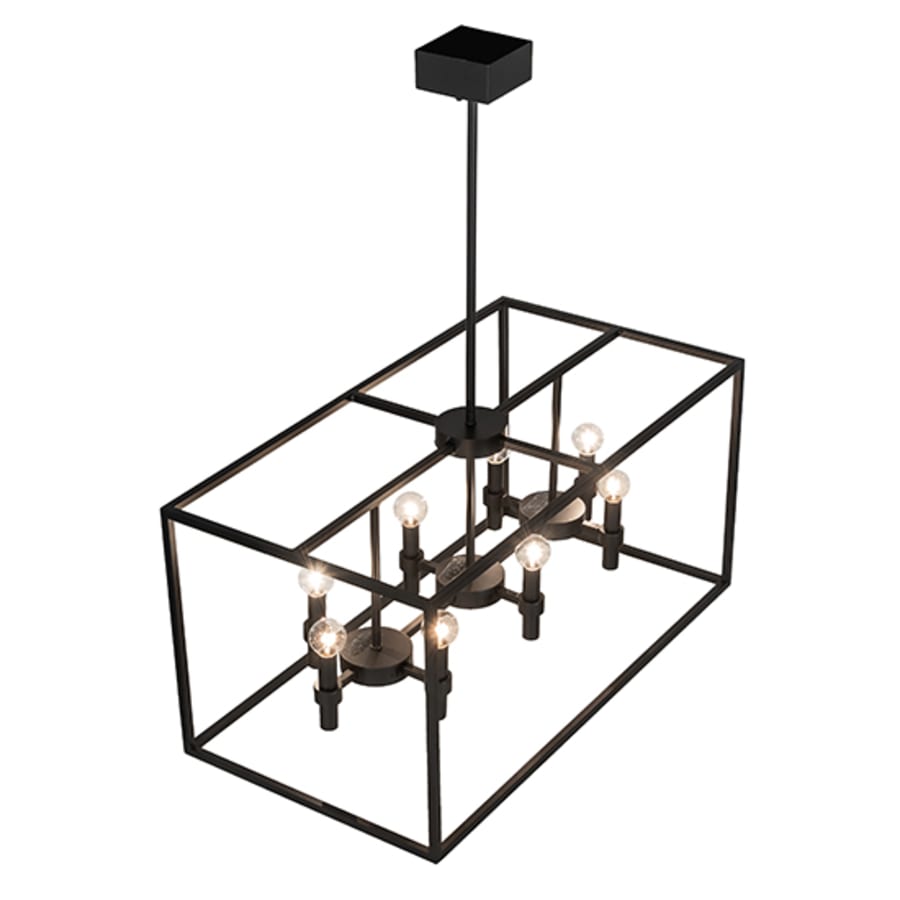 Meyda Tiffany 8 Light 32" Wide Linear Pendant