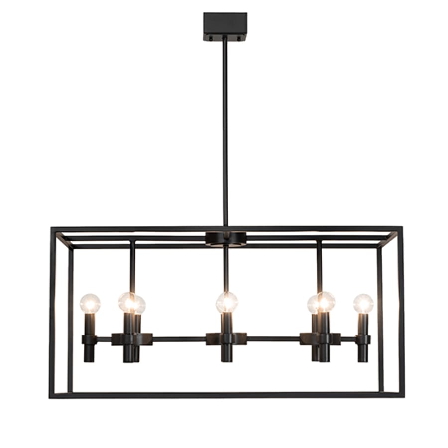 Meyda Tiffany 8 Light 32" Wide Linear Pendant