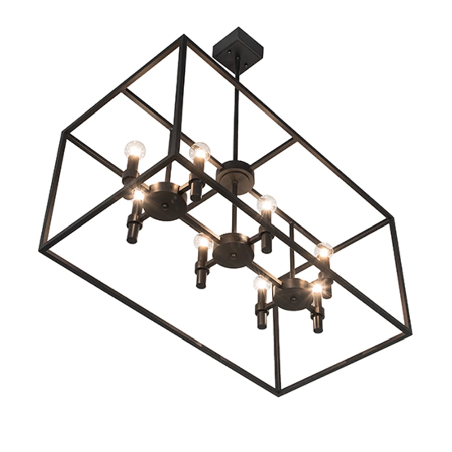 Meyda Tiffany 8 Light 32" Wide Linear Pendant