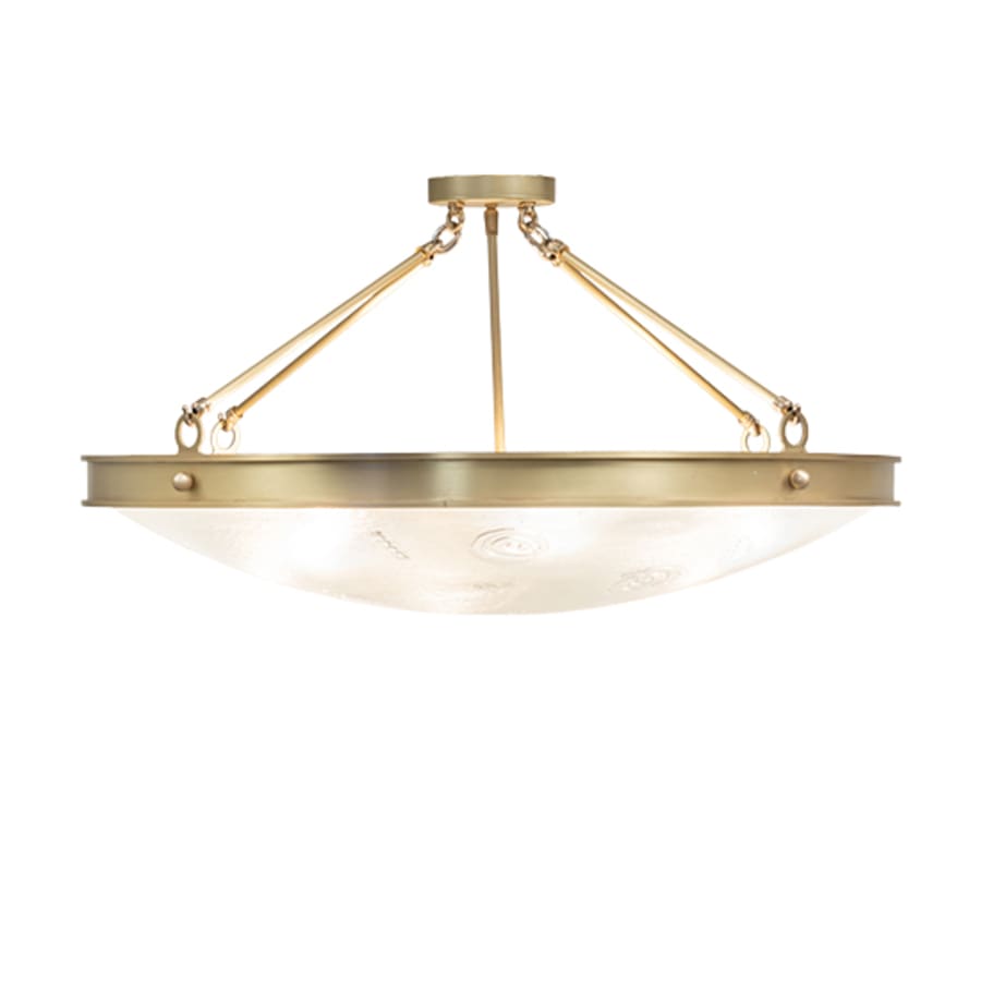 Meyda Tiffany Metro Fusion 6 Light 32" Wide Semi-Flush Bowl Ceiling Fixture