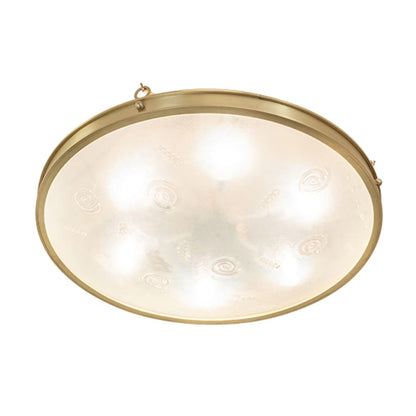 Meyda Tiffany Metro Fusion 6 Light 32" Wide Semi-Flush Bowl Ceiling Fixture