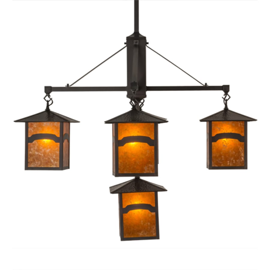 Meyda Tiffany Seneca Mountain View 5 Light 37" Wide Chandelier