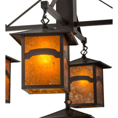 Meyda Tiffany Seneca Mountain View 5 Light 37" Wide Chandelier