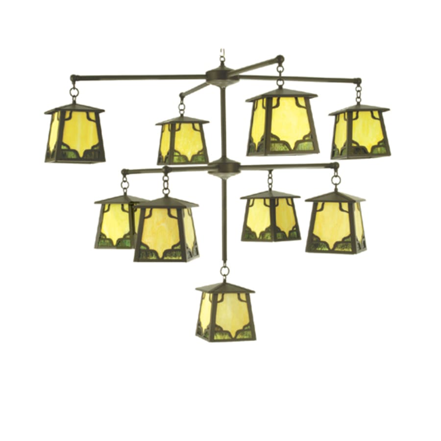 Meyda Tiffany Kirkpatrick 9 Light 55" Wide Chandelier