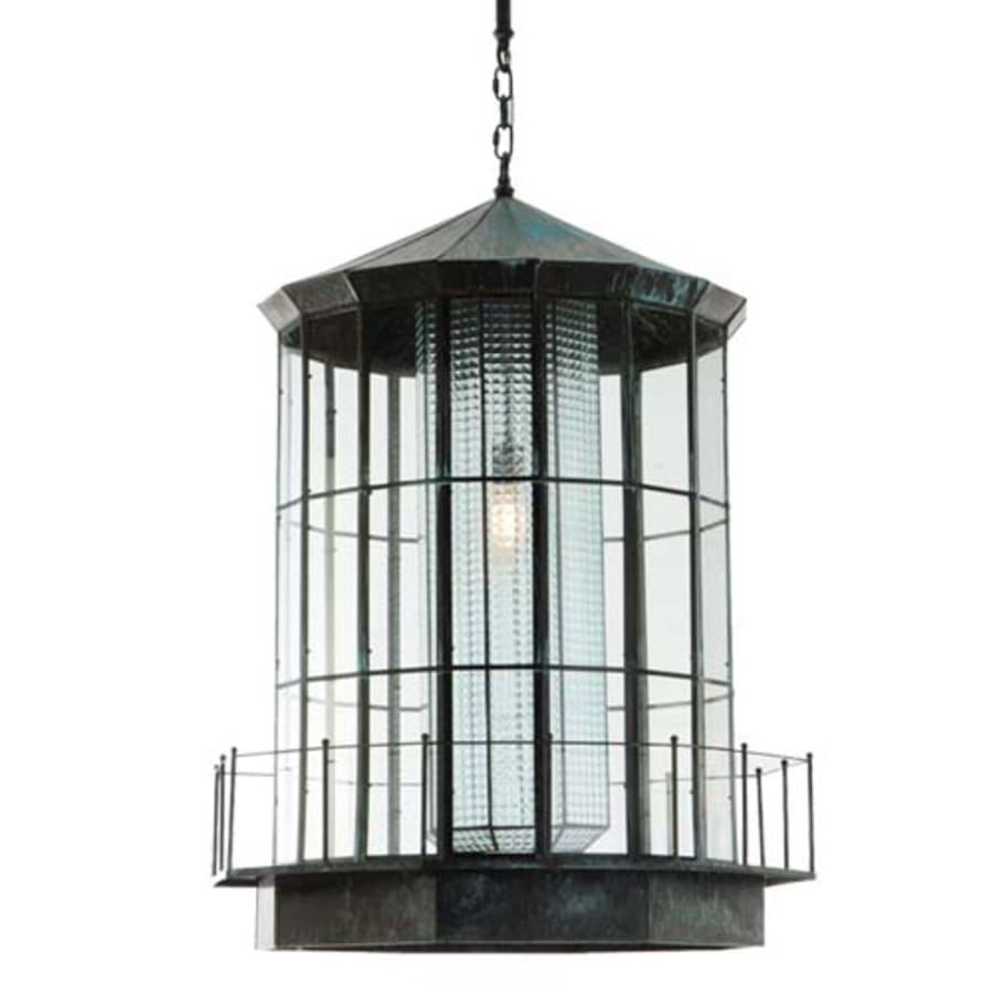 Meyda Tiffany Lighthouse 29" Wide Pendant