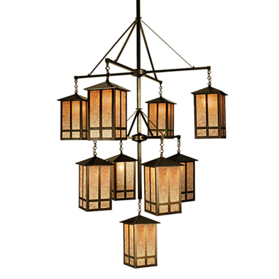 Meyda Tiffany Church Street 9 Light 44" Wide Chandelier