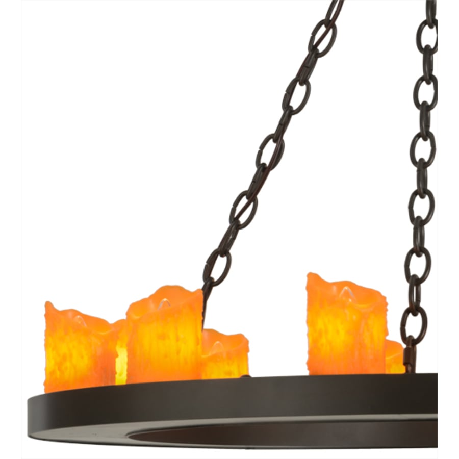 Meyda Tiffany Loxley 18 Light 36" Wide Pillar Candle Style Chandelier