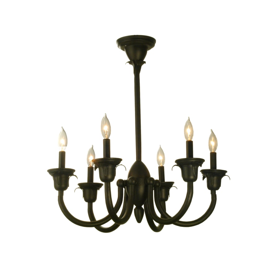 Meyda Tiffany 27" W Rhythm 6 Light Chandelier
