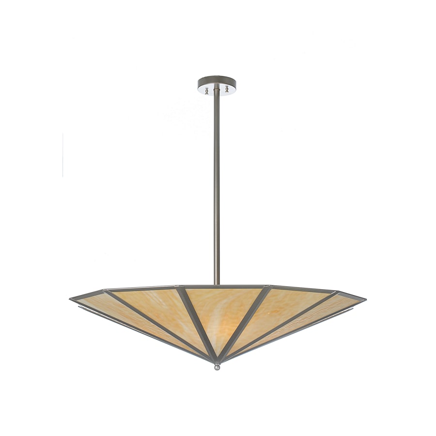Meyda Tiffany 36" W Doce Lados Semi-Flushmount Ceiling Fixture