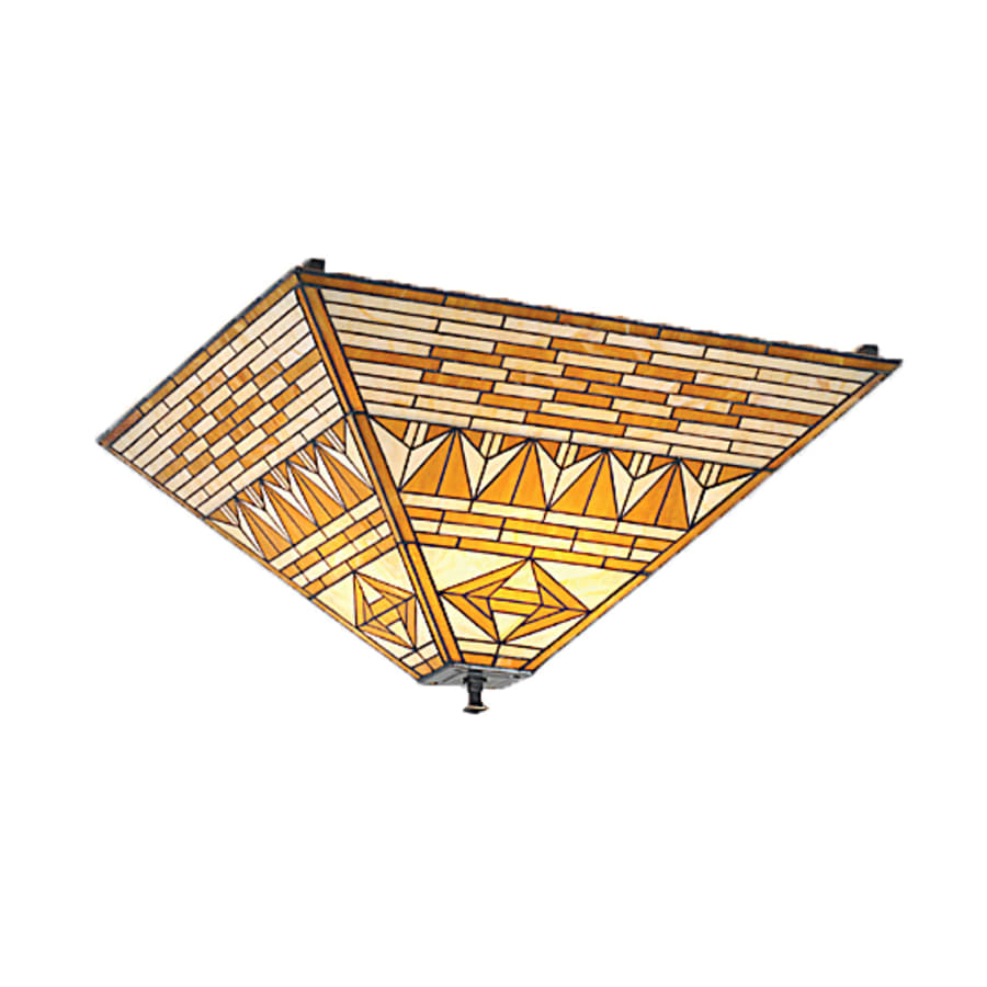 Meyda Tiffany Valencia Mission 4 Light 41" Wide Flush Mount Ceiling Fixture