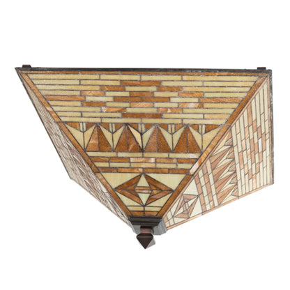 Meyda Tiffany Valencia Mission 4 Light 41" Wide Flush Mount Ceiling Fixture