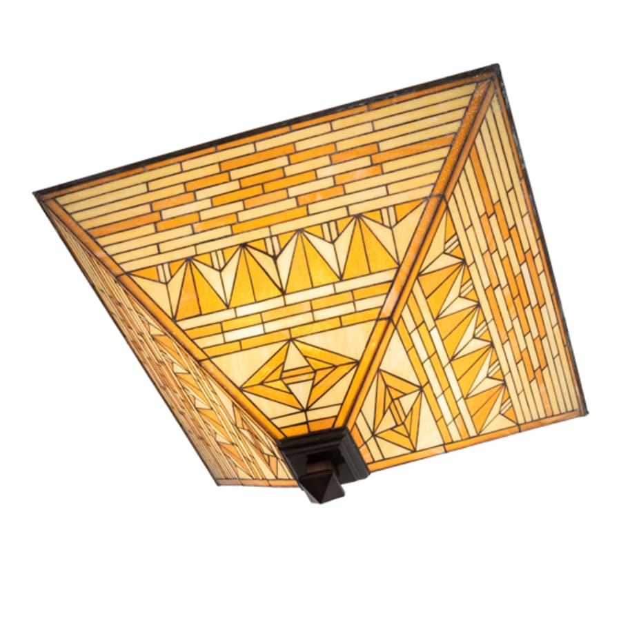 Meyda Tiffany Valencia Mission 4 Light 41" Wide Flush Mount Ceiling Fixture