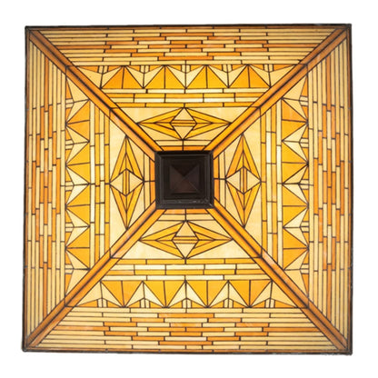 Meyda Tiffany Valencia Mission 4 Light 41" Wide Flush Mount Ceiling Fixture