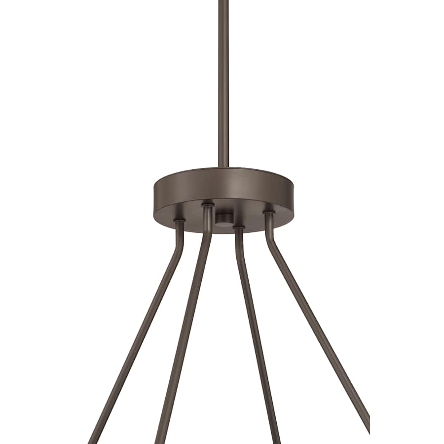 Minka Lavery Vestra 38" Wide LED Ring Chandelier with Etched, Opal Glass Shades