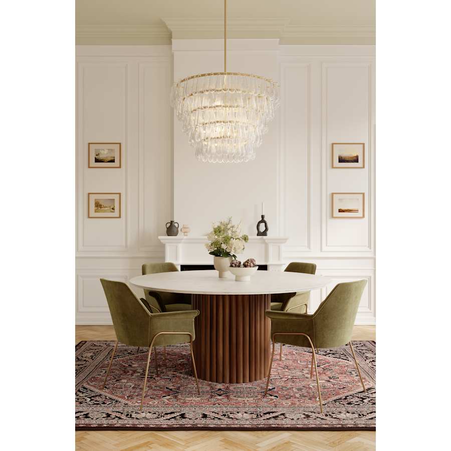 Minka Lavery Vionne 8 Light 35" Wide Pendant