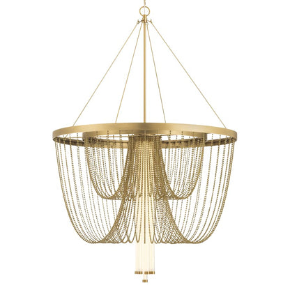 Minka Lavery Jezelle 34" Wide LED Waterfall Chandelier