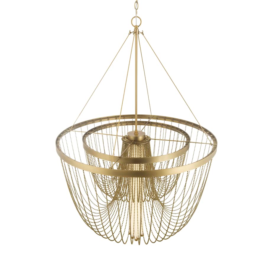 Minka Lavery Jezelle 34" Wide LED Waterfall Chandelier