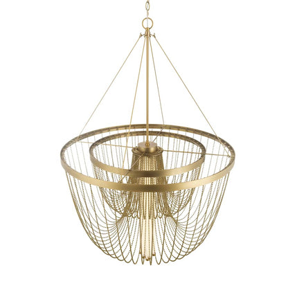 Minka Lavery Jezelle 34" Wide LED Waterfall Chandelier