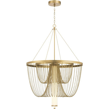 Minka Lavery Jezelle 34" Wide LED Waterfall Chandelier