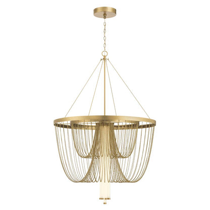 Minka Lavery Jezelle 34" Wide LED Waterfall Chandelier