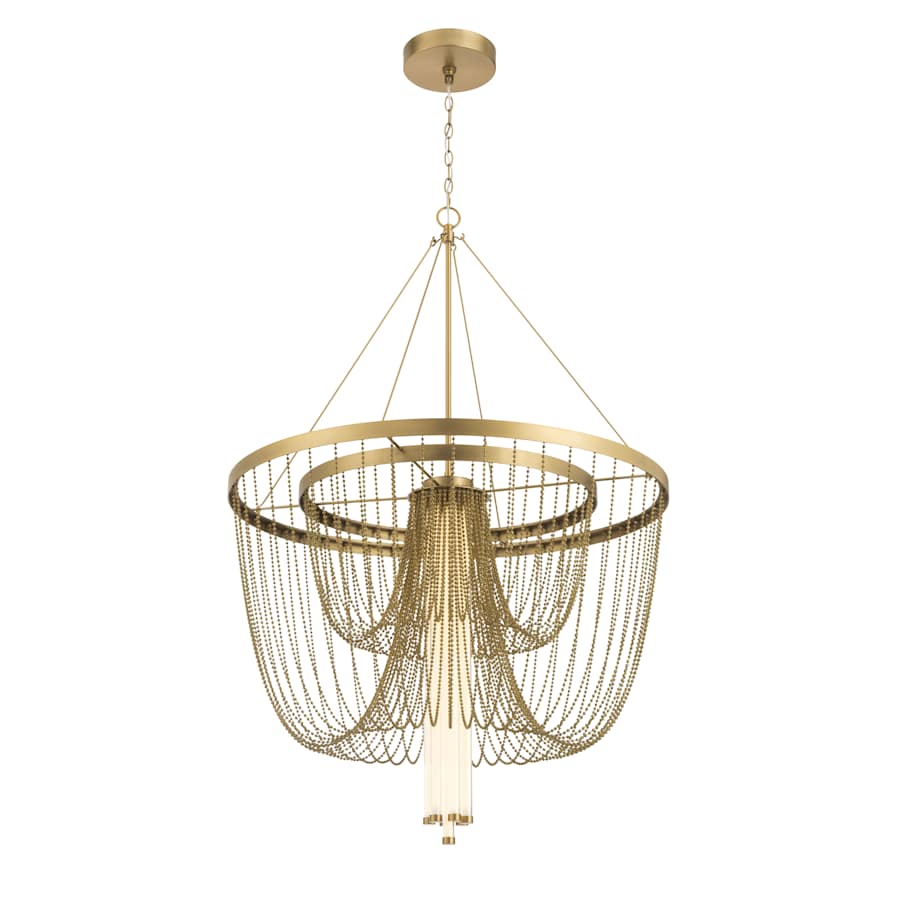 Minka Lavery Jezelle 34" Wide LED Waterfall Chandelier
