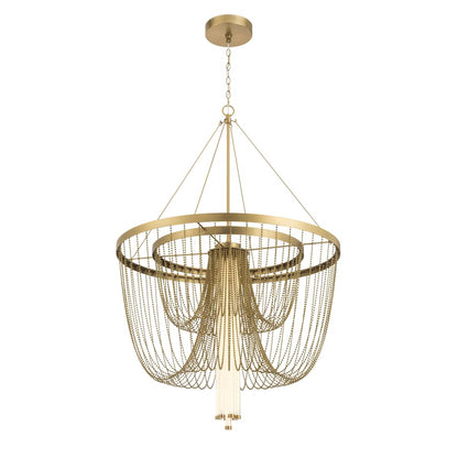 Minka Lavery Jezelle 34" Wide LED Waterfall Chandelier