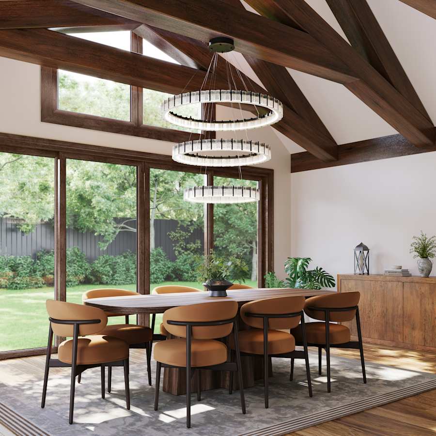 Minka Lavery Sevryn 45" Wide Ring Chandelier