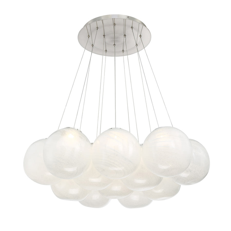 Modern Forms Cosmic 12 Light 36" Wide 3000K LED Suspension Multi Light Pendant