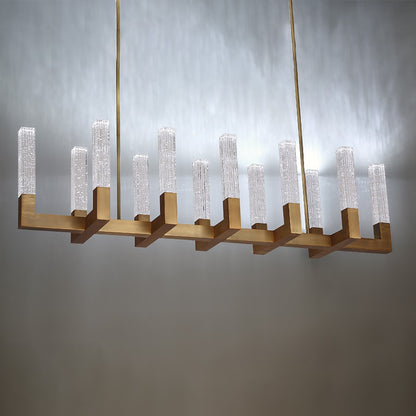 Modern Forms Cinema 12 Light 54" Wide Integrated LED Linear Chandelier