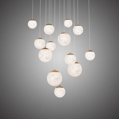 Modern Forms Pisces 13 Light 20" Wide LED Multi Light Pendant