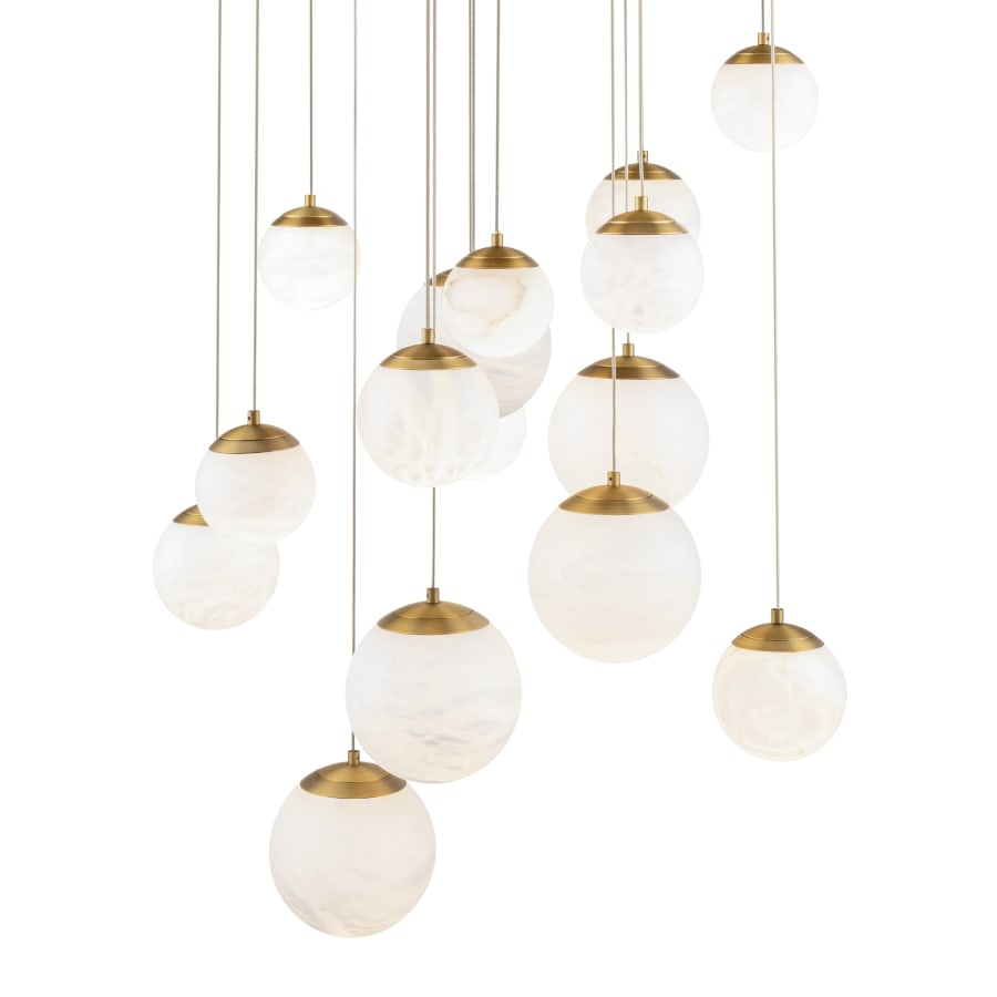 Modern Forms Pisces 15 Light 23" Wide LED Multi Light Pendant