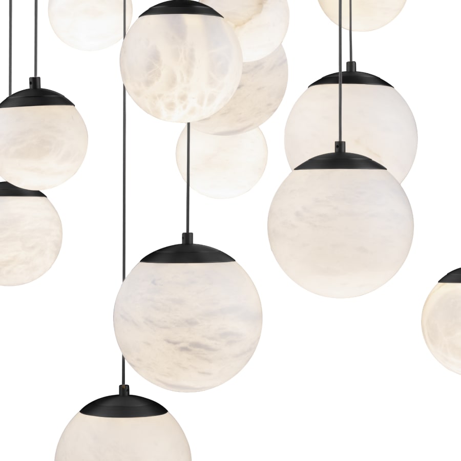 Modern Forms Pisces 15 Light 23" Wide LED Multi Light Pendant