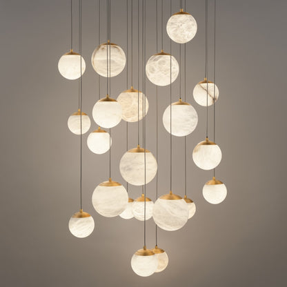 Modern Forms Pisces 21 Light 26" Wide LED Multi Light Pendant