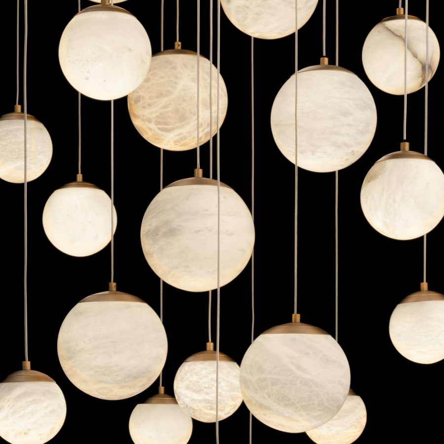 Modern Forms Pisces 21 Light 26" Wide LED Multi Light Pendant