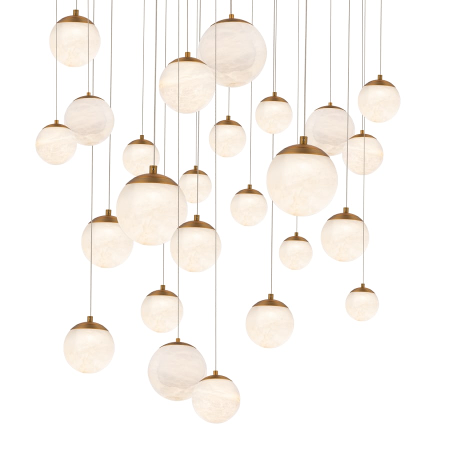 Modern Forms Pisces 25 Light 28" Wide LED Multi Light Pendant