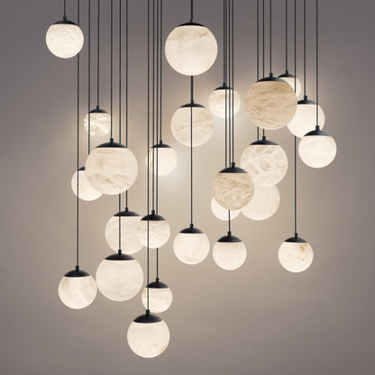 Modern Forms Pisces 25 Light 28" Wide LED Multi Light Pendant