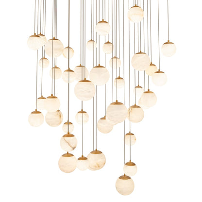 Modern Forms Pisces 41 Light 36" Wide LED Multi Light Pendant