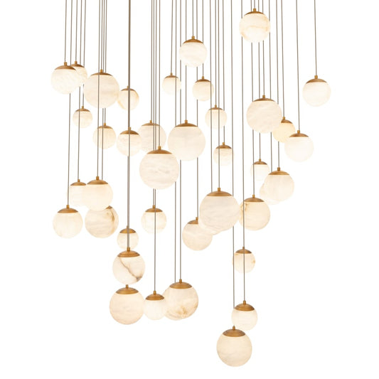 Modern Forms Pisces 41 Light 36" Wide LED Multi Light Pendant