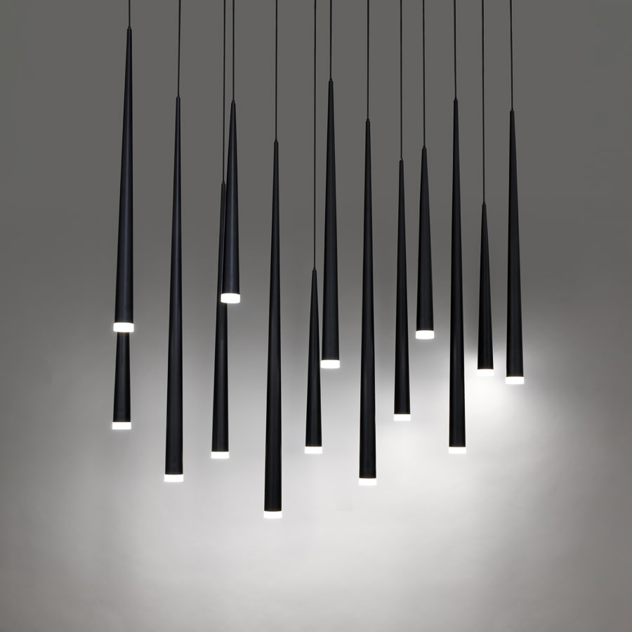 Modern Forms Cascade 14 Light 10" Wide LED Suspension Multi Light Pendant