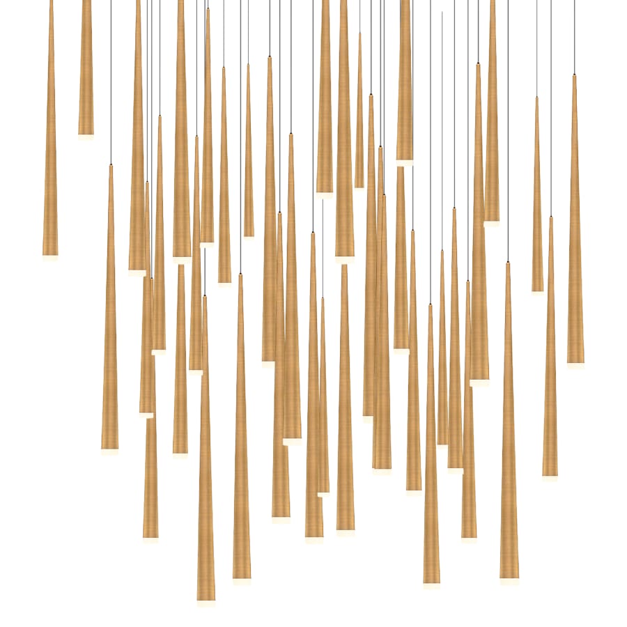Modern Forms Cascade 41 Light 36" Wide LED Suspension Multi Light Pendant