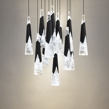 Modern Forms Kilt 13 Light 20" Wide LED Suspension Multi Light Pendant