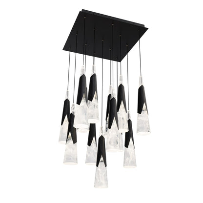 Modern Forms Kilt 13 Light 20" Wide LED Suspension Multi Light Pendant