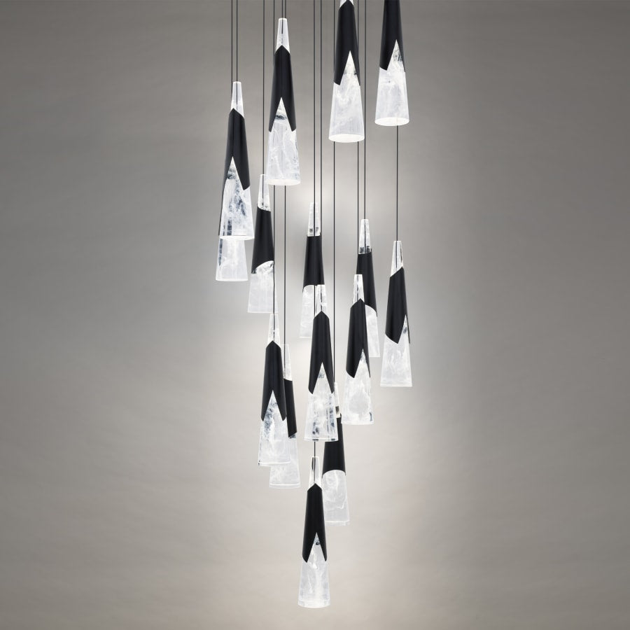 Modern Forms Kilt 15 Light 23" Wide LED Suspension Multi Light Pendant
